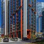 Air Conditioned Towarowa Towers In With Parking And Desk By Renters Prestige Apartment Warschau